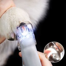 에코벨 LED 반려동물 발톱깎이, 혼합색상, 1개