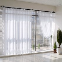 라움스튜디오 하늘하늘 쉬폰 커튼 맞춤제작