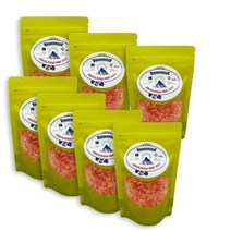 푸리오 히말라야 크리스탈 핑크소금 리필용, 300g, 7개