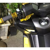 야마하 티맥스 TMAX530 튜닝파츠 주차 브레이크 2012-2016, 실버, 1개