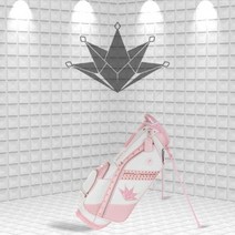 SD 크리션 베리에이션 스탠드백 스터드 화이트핑크, 색상 : 블랙핑크