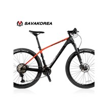 사바코리아 토치 9.2 풀카본 XTR 24단 27.5인치 폭스서스펜션 - MTB 자전거 부산, 택배발송, Matte Black/Red, 15인치