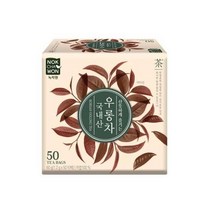 녹차원 간편한 [녹차원]국내산 우롱차 50티백 명절 부모님 지인 선물 회사 탕비실 손님접대, 5개