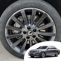 체어맨W 19인치 다이아컷팅 휠 스포크 포인트 레터링 데칼 스티커 카본 무광 유광 펄 시트지 자동차 몰딩, 체어맨W 다이아컷팅휠 (19인치), 다크그레이-유광(S01), 추가안함, 1개