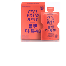 프로뉴트리션 플랜디톡 48 과채주스, 59g, 40개