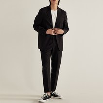 봄 여름 가을 유틸리티 캐주얼 셋업/자켓/팬츠 (블랙 차콜 베이지)