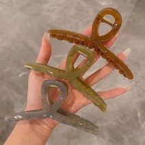 아브힐 대형 올림머리 헤어 집게핀 4종세트