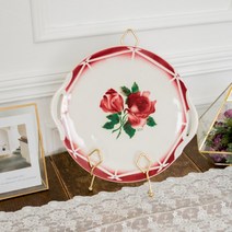 엔틱and데코 찻잔 커피잔 걸이 접시이젤 그릇 스탠드 거치대 받침대 정리 골드 실버, 7-2. 다용도 거치대 다이아 골드 M