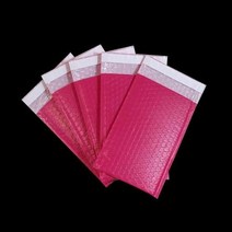 기타 바보사랑[니모키즈]소량 에어캡 뽁뽁이 안전봉투 15X23cm+4cm 핑크 20P, 내경12X22cm+4cm