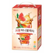 담터 허니블랙티 자몽 13G 50포 복숭아아이스티 과일청 아이스티티백, 기본