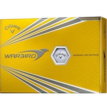 캘러웨이 워버드 골프볼 WARBIRD 12개, 1 다스(12팩)개, 화이트