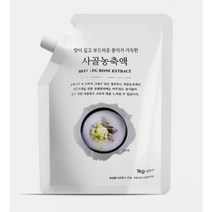 청록푸드 사골농축액 엑기스 1kg 육수, 1개