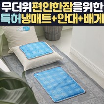 아이스방 쿨매트 1인용 쿨침대매트 여름침대토퍼 선물 집들이 이사 신혼부부 직장동료 선물 유모차 카시트 아기 아이 냉수 전기없는 매트