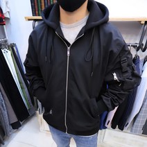 바람막이 네오플랜 후드 MA-1 항공점퍼 남자 자켓