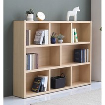 아이방 낮은 동화책 교구 수납 3단 책장(160cm 7색) 서재 북유럽 이쁜 LP, 01_화이트