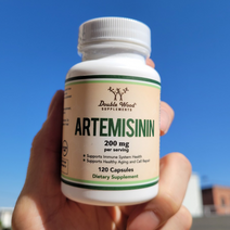 Double Wood Supplements Artemisinin 더블 우드 아르테미시닌 200mg 캡슐 120정, 단품, 단품