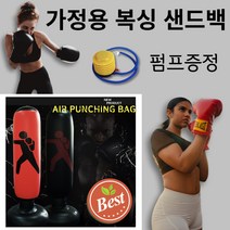 가정용샌드백 복싱 킥복싱 권투 용품 스탠딩 발차기 다이어트 샌드백, 샌드백(옐로우)+펌프