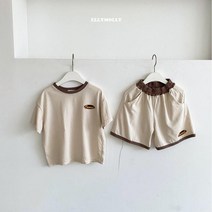 [23여름]엘리몰리KC 까멜상하/키즈 아동 주니어/티셔츠와 반바지 따로 구매