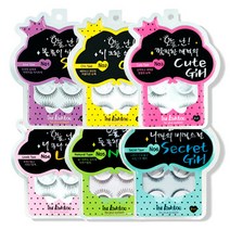 ing 래쉬톡 눈썹 6종 중 선택1, ing 래쉬톡 속눈썹 3호 큐티걸