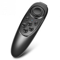 2020 새로운 휴대용 VR 원격 컨트롤러 블루투스 게임 패드 무선 발표자 수신기 원격 제어 포인터 고품질, 옵션선택개, (193)Black