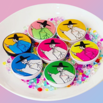 찰떡 갓선비 캐릭터 스마트폰 그립톡 톡톡튀는 휴대폰거치대 핑거그립, AC-02