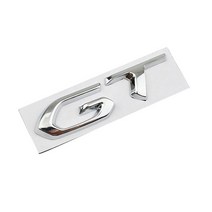 자동차 엠블럼 레터링 로고 마크 뱃지 호환 자동차 3D 메탈 GT 로고 바디 트렁크 엠블럼 배지 데칼 스티커, 01 A