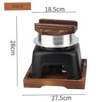 상업용 아웃도어 밥찜기 가마솥밥 난로 화덕 주방용품 캠핑 야외, B. 큰 검은 우롱 냄비 (두껍게 함)