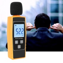 멀티형 LCD 디지털 소음측정기 30 - 130데시벨 측정 인체공학적 디자인 설계