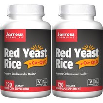 재로우 레드 이스트 라이스 + Co-Q10 캡슐 비건, 120개입, 2개
