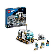LEGO 60348 어린 이용 NASA 시리즈의 우주 비행사 미니 피겨가있는 소녀 및 소년을위한 6 세의 City Moon Rover Space Toy, 하나의