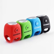 락브로스 자전거 벨 실리콘 경적 전자벨, CB1709 레드 전자벨, 레드