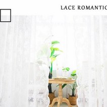 셀프웨딩 레이스커튼 차박용품 차르르 쉬폰커튼 예쁜 햇빛가리개, 선택사항, 80X100cm1+1