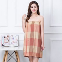 월풀욕조 매립욕조 월풀스파 매립형욕조 여자 착용 할 수있는 수건 가정 직물 가운 목욕 복장 숙녀 빠른 건, [01] 70x140cm, 01 01