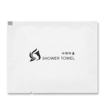 유림 일회용 샤워타올 (사면포장) 100개, 화이트, 100개입, 1개