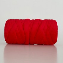 글램디브 벨벳 자이언트얀 빅얀 가방 만들기 1kg 뜨개실 망고실, 레드