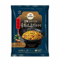 CJ더마켓 탕비실 업소용 식당용 PC방 탑티어 고메 중화소고기볶음밥 간편식 컵밥 국밥 냉동밥 솥밥 점심 도시락 420G, 37개