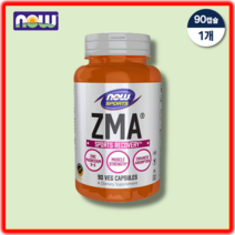 나우푸드 ZMA 아연 마그네슘 비타민B6 90 베지캡슐, 1개