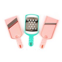 손잡이형 미니 채칼 강판 조리칼 X3개 (색상랜덤), 루리상점 채칼
