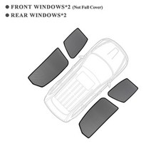차박커튼 BMW 5 시리즈 G30 20172023 자동차 앞 유리 프레임 커튼 후면 측면 창문 차양 바이저 G 30 M5 520d 540d, 4PCS Sidealiexpress, 4개