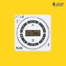 서준전기 디지털 타임스위치 매입형 판넬치부형 SJD-F16 3W 타이머