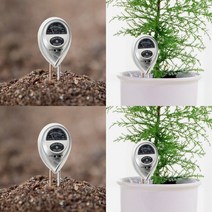 HY 식물 토양 수분 산도 측정기 센서 실버 토양PH측정기 토양수분계