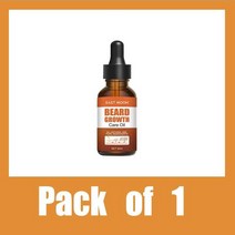 수염 케어 에센셜 오일 남성용 영양 강력하고 조밀한, [01] 30ml, [01] 1PCS