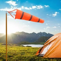 정원조각상유럽식 홈 정원 항공 윈드 삭 가방 립 스톱 바람 측정 풍향계 반사 벨트 바람 모니터링 장난감 연