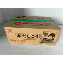일본 미소 마쓰야 아까다시고시 된장 1kg 1박스 ( 1kg x 10ea )