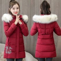 중년여성패딩 효도선물 후드 감기방지 패딩 YJ20