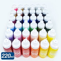 칼라뱅크비비드 예전 아크릴물감 낱색 220ml DIY 채색, 리치골드