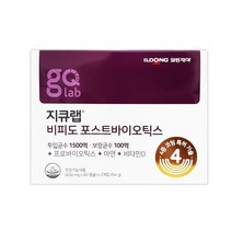 일동제약 지큐랩 락토비피도 팜 보장균수 100억 비피더스 프로바이오틱스, 60정, 1개