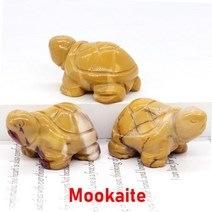 고급 벼루 돌벼루 서예용품 단계연 동상 홈 풍수 장식 액세서리 천연 돌 영기 동물 그림 수족관 치유 크리스탈 조각, Mookaite+5pcs