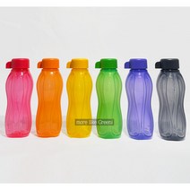 타파웨어 물통 어린이물병 물병 310ml 2P, 레드+앨로우