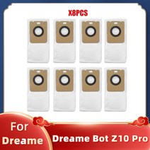 Xiaomi Dreame Bot Z10 Pro L10 Plus 로봇 진공 청소기 RLS5D 예비 부품 메인 사이드 브러시 Hepa 필터 걸레 먼지 봉투, 08 Set 4